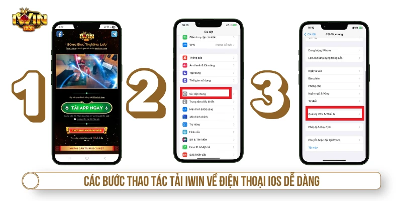 Tải App IWIN - Hướng Dẫn Chi Tiết Trên Android/iOS Các bước thao tác tải IWIN về điện thoại IOS dễ dàng